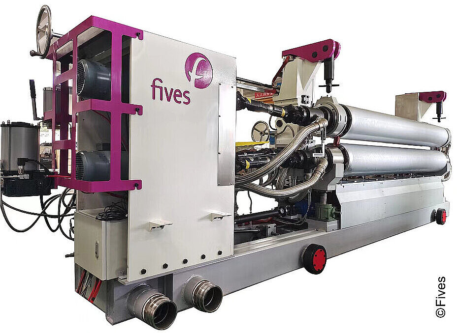 Fives' rolling machine